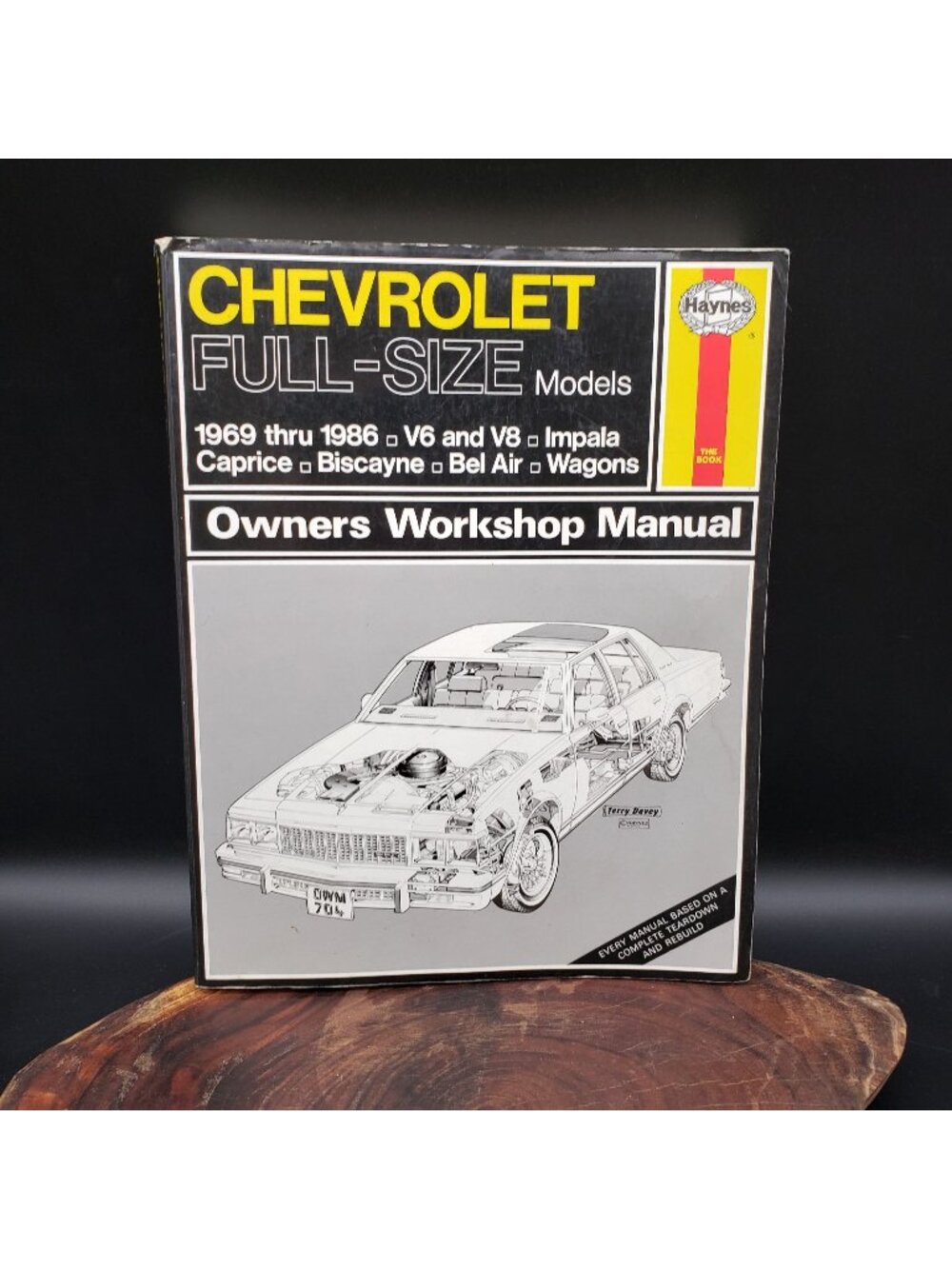 Haynes Chevrolet Full Size Manual 1969-1986 Impala Caprice Bel Air V8